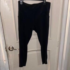 Black High-Waisted Leggings